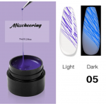 Gel UV Soak Off Misscheering color Spider Luminous de 7ml Cod 05 Blue Gel UV Soak Off Misscheering color Spider Luminous de 7ml Cod 05 Blue